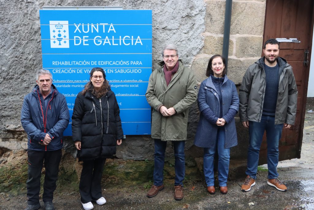 Manuel Pardo pon en valor a aposta da Xunta por revitalizar os concellos rurais a través das axudas destinadas á rehabilitación de vivendas