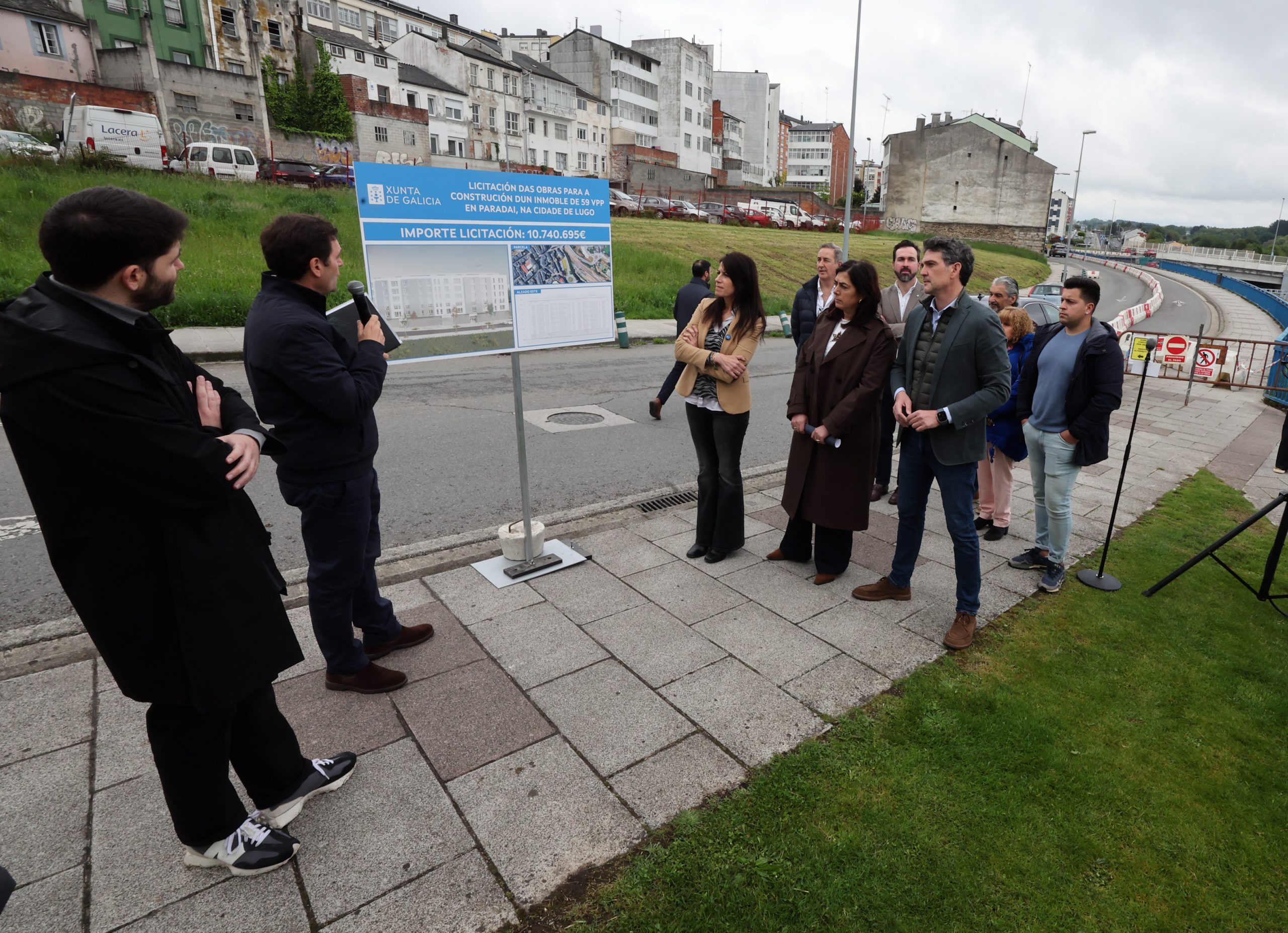 A Xunta licita as obras de 59 vivendas públicas en Paradai, en Lugo, cun investimento de 10,7 M€
