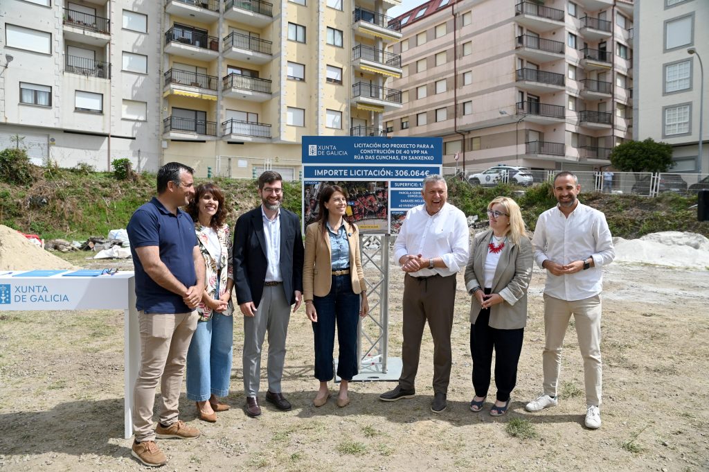 A Xunta licita o proxecto das novas vivendas públicas da rúa das Cunchas de Sanxenxo, que adxudicará en alugueiro entre persoas menores de 36 anos
