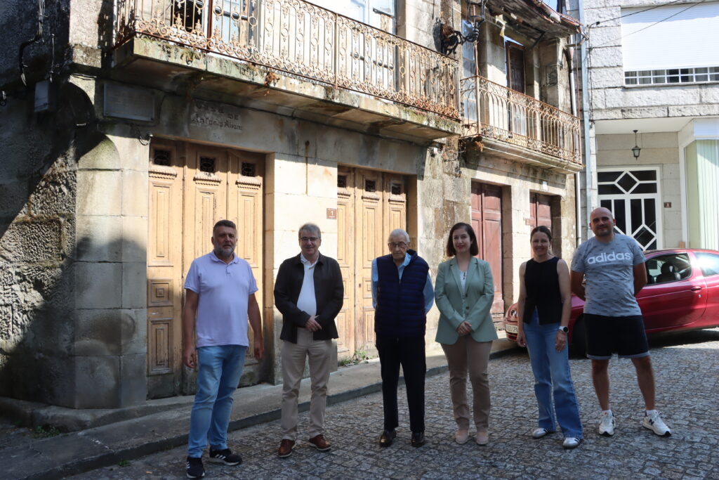 Manuel Pardo salientou os máis de 960.000 € que a Xunta destinou á reforma de 19 inmobles de titularidade municipal en 13 concellos ourensás para alugueiro social