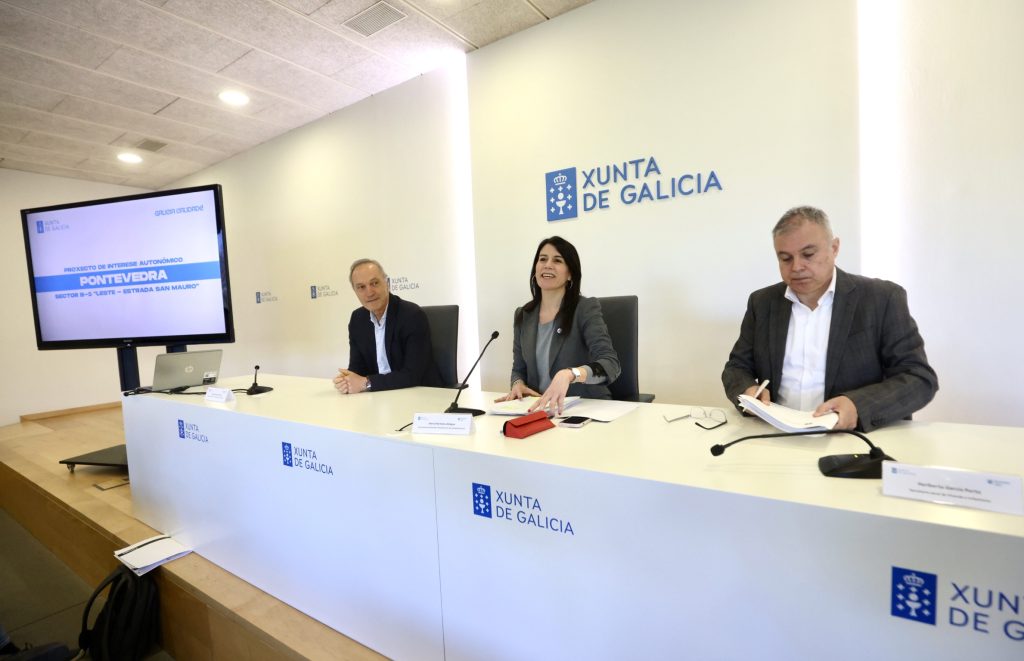 A Xunta compromete 28 M€ de fondos propios para a urbanización do ámbito San Mauro en Pontevedra e prevé máis de 380 M€ de investimento inducido