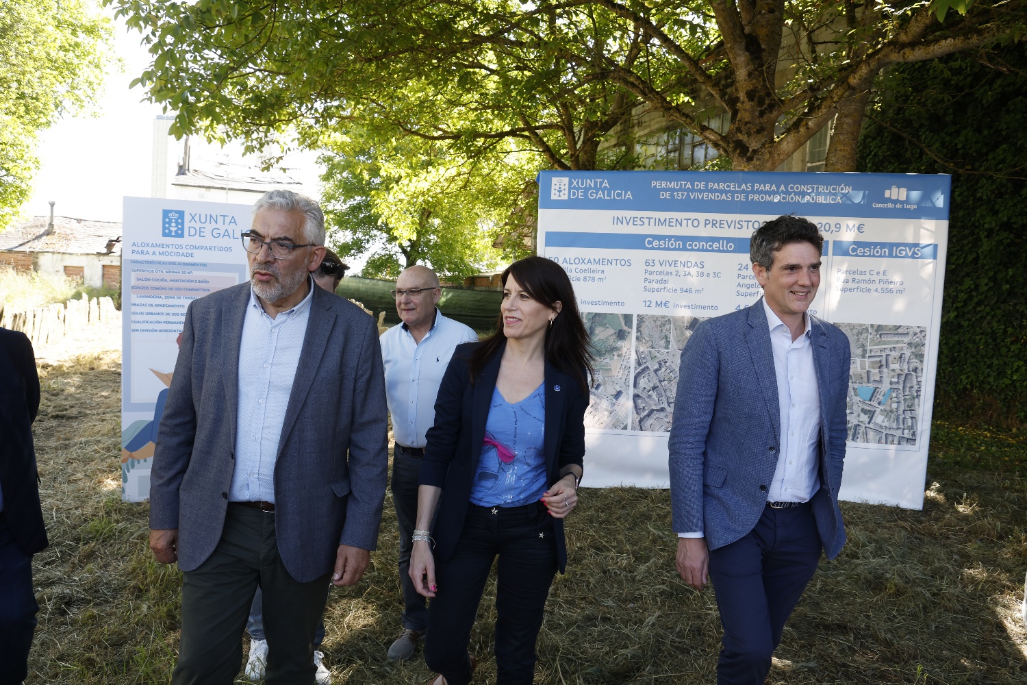 A Xunta acada solo para construír 137 vivendas protexidas a través dunha permuta co Concello de Lugo