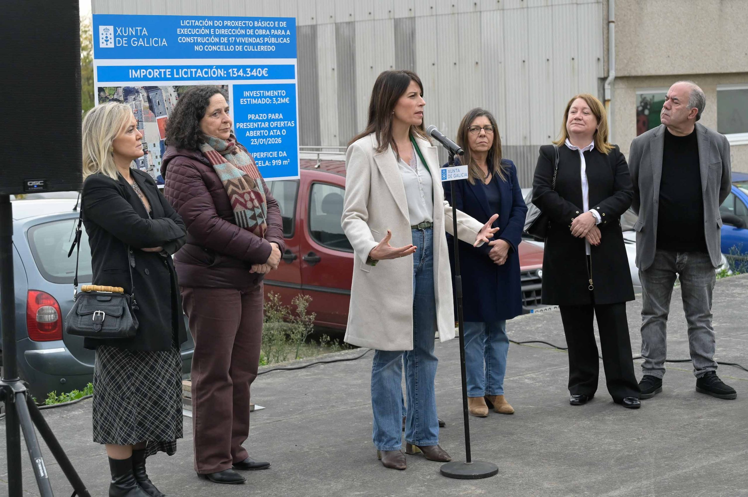 A Xunta inicia a tramitación para a construción de 17 vivendas públicas no concello coruñés de Culleredo