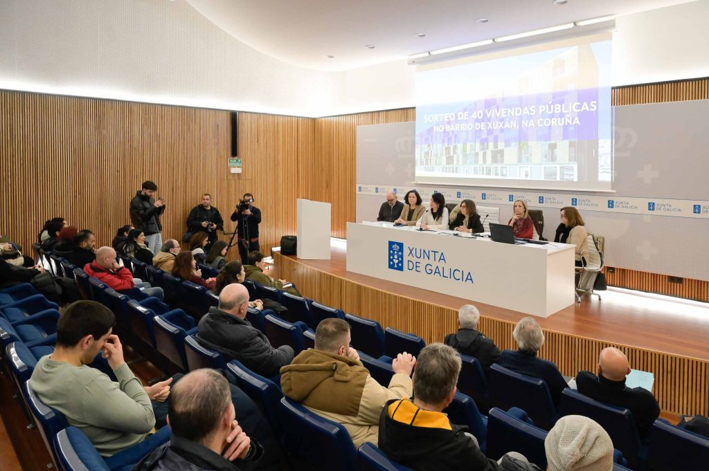 A Xunta adxudica provisionalmente 40 vivendas de promoción pública en Xuxán, na Coruña