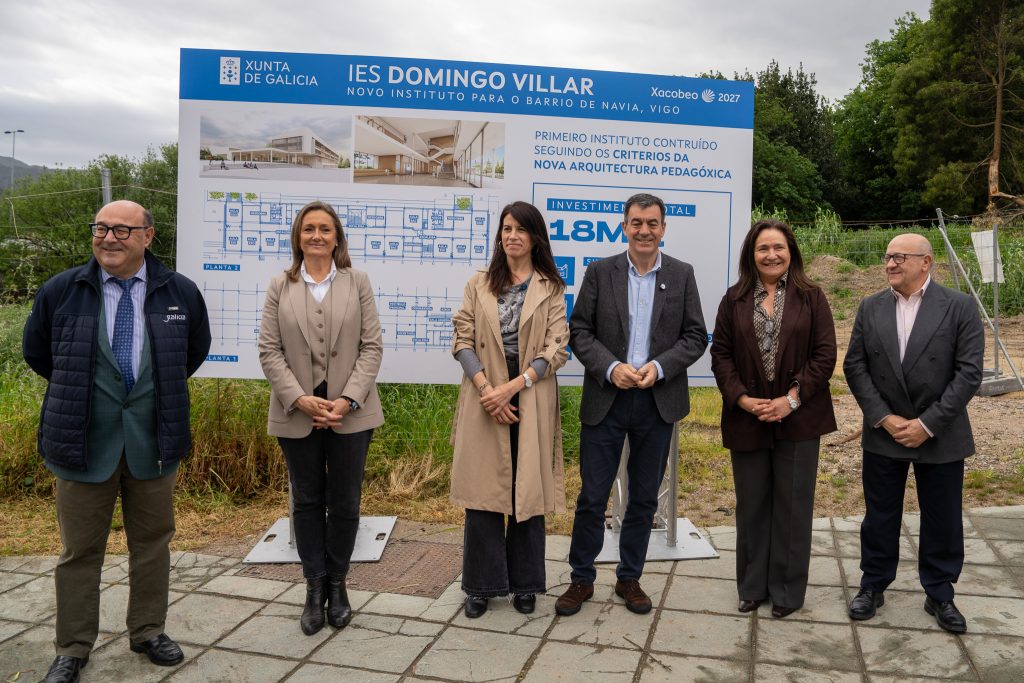 A Xunta iniciará o 24 de abril a construción do novo instituto de Vigo tras obter todas as licenzas e permisos necesarios