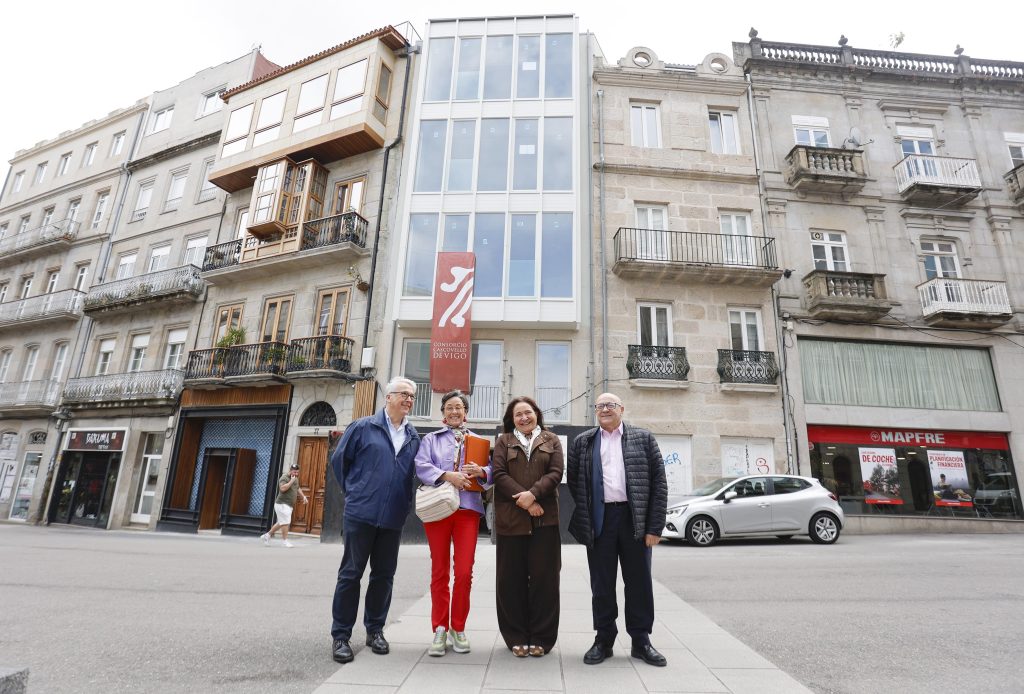 O Consorcio Casco Vello finaliza a rehabilitación dun edificio con cinco novas vivendas públicas en Vigo e un investimento de 1,7 millóns de euros