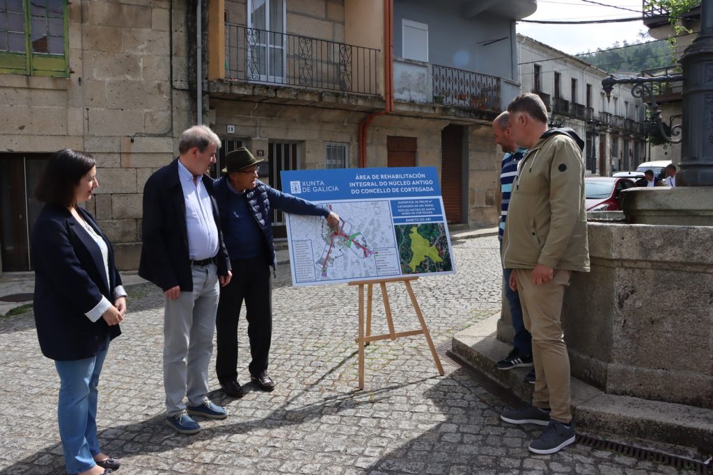 Manuel Pardo salienta o compromiso da Xunta co desenvolvemento do Concello de Cortegada