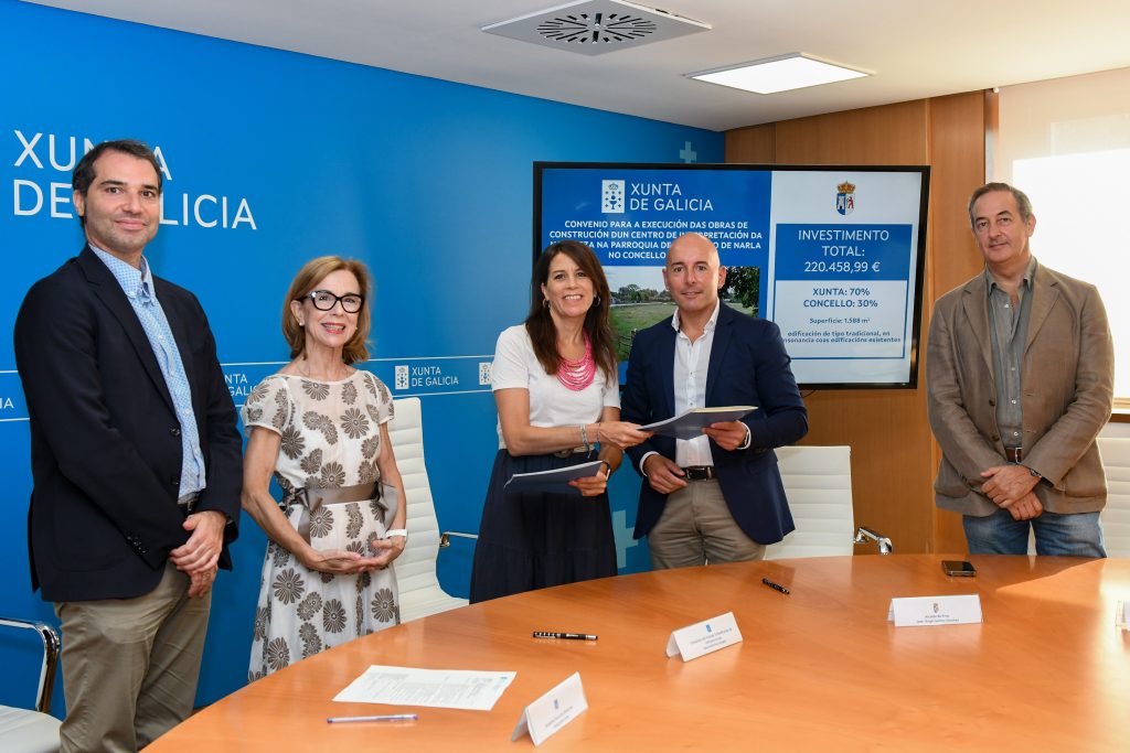 A Xunta colabora co concello de Friol na construción dun centro de interpretación da natureza en San Pedro de Narla, que suporá un investimento de  220.000€