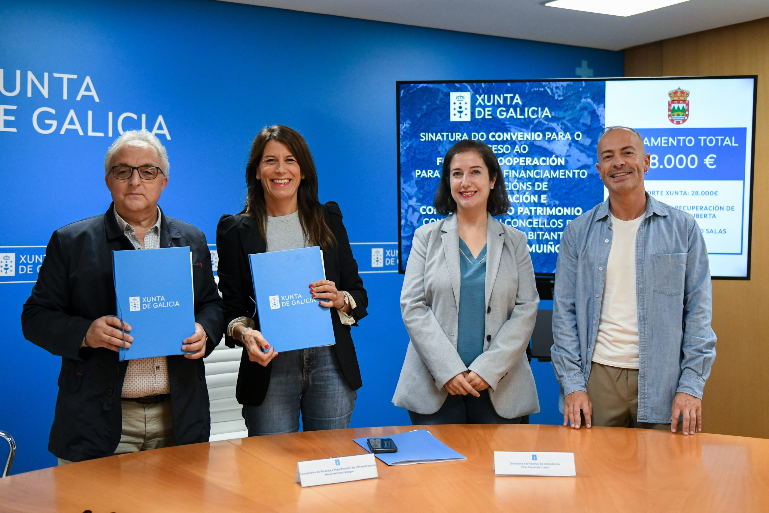 A Xunta colabora co concello de Muíños na recuperación dunha vivenda municipal