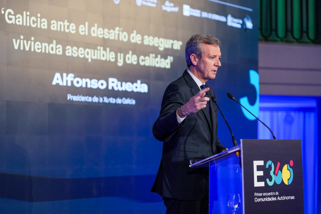 Rueda destaca a aposta da Xunta por poñer máis vivendas no mercado e reclama o mesmo compromiso ao Goberno central para facilitar o acceso a un fogar