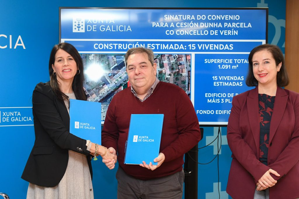 O Concello de Verín adhírese ao programa da Xunta para mobilizar solos de titularidade municipal para a construción de 15 vivendas protexidas