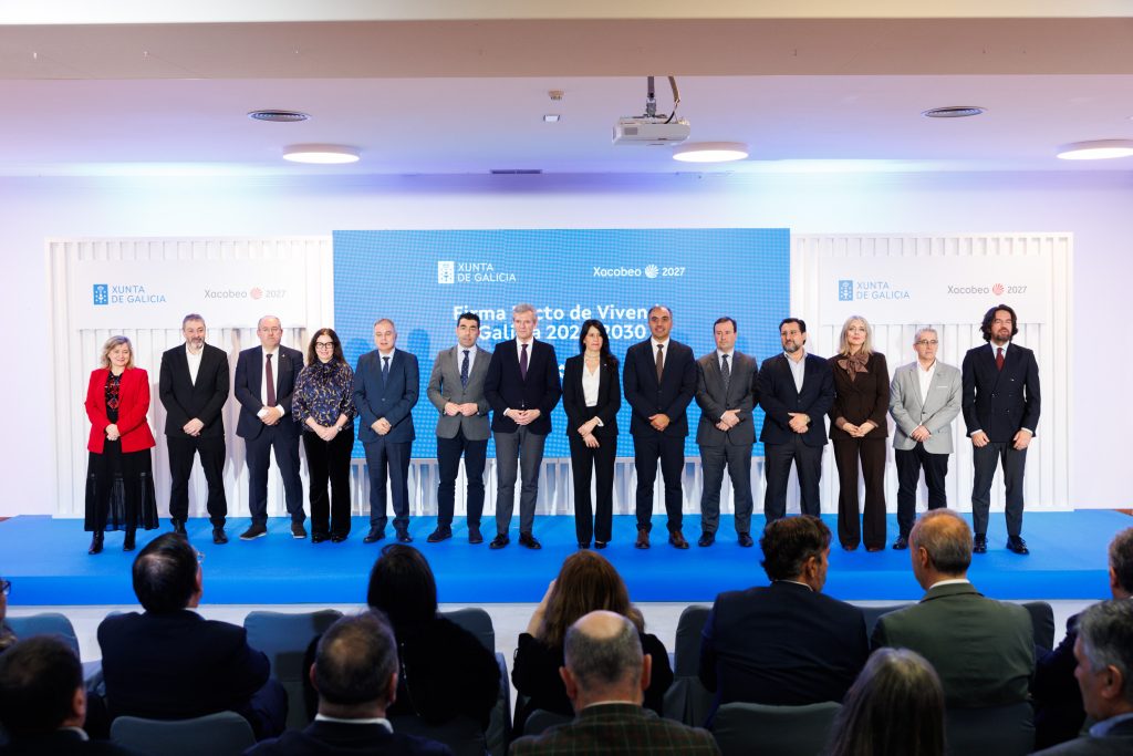 Rueda destaca os 2.000 M€ que investirá a Xunta ata 2030 para acadar un parque de 10.000 vivendas públicas e blindar o dereito a un fogar