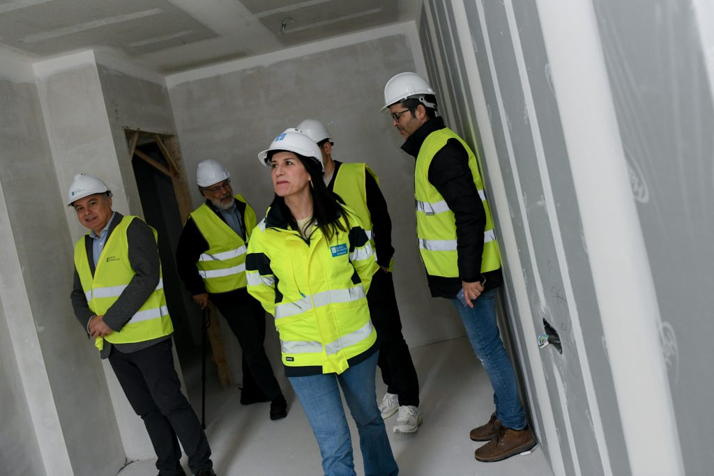 A Xunta avanza para rematar nesta primavera a construción de 12 vivendas públicas en Lamas de Abade, en Santiago, cun investimento de 2,7 M€