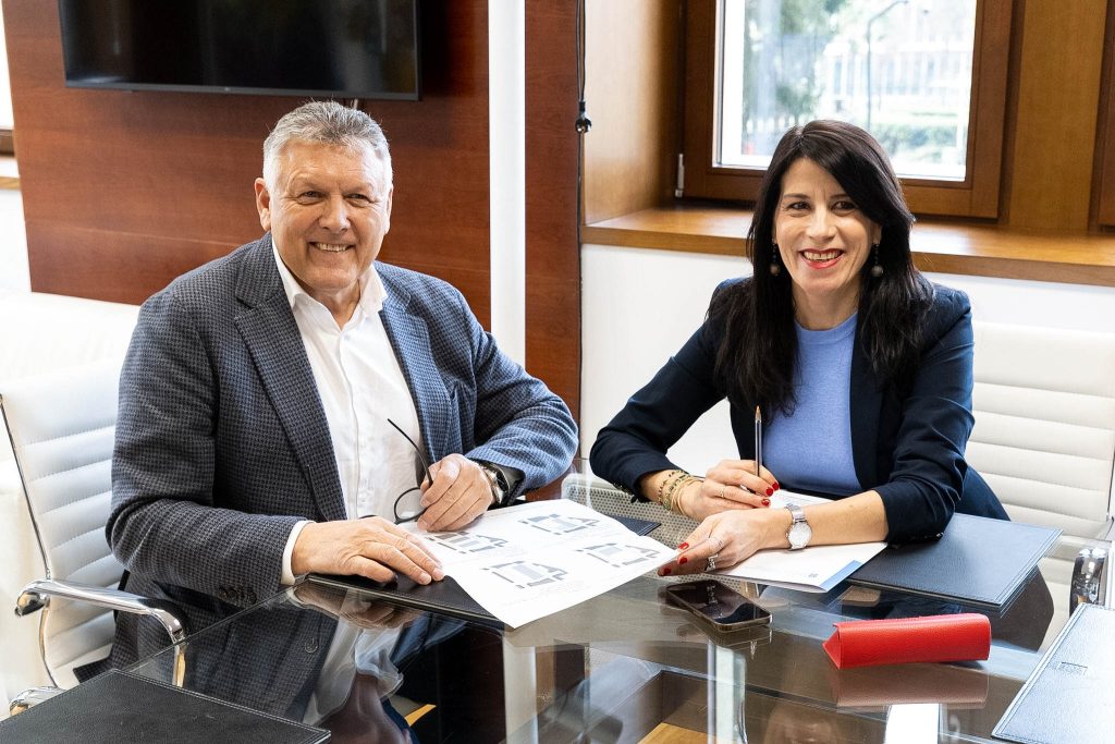 A Xunta  construirá arredor de 40 vivendas públicas para menores de 36 anos no concello de Sanxenxo, tras acordar a cesión da parcela da rúa das Cunchas