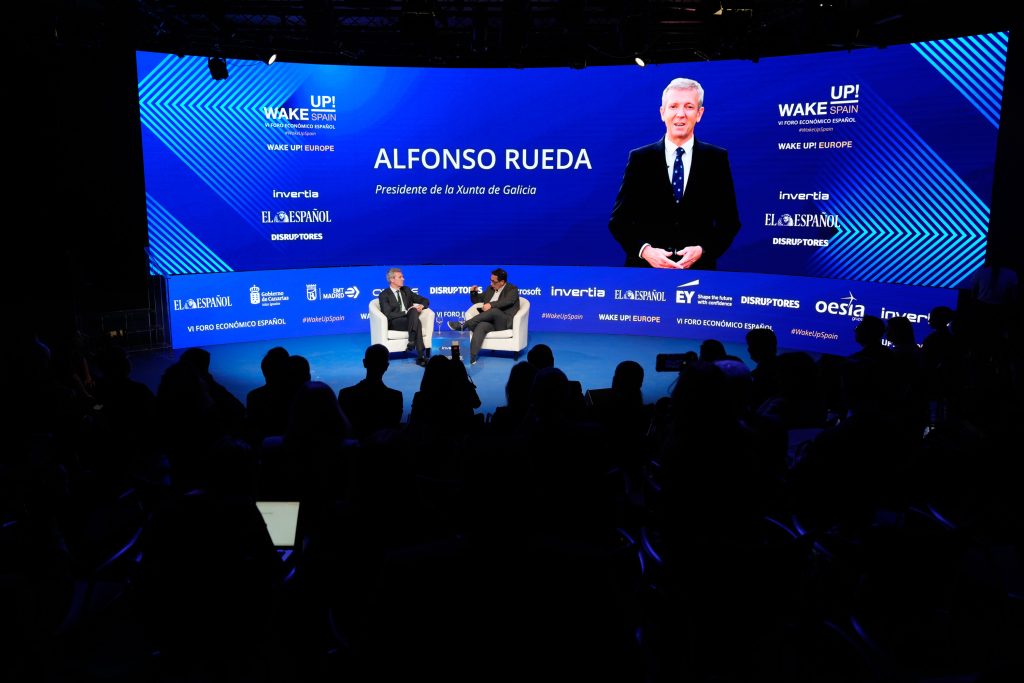 Rueda reivindica os avances de Galicia en materias como as tecnoloxías de alto impacto, a vivenda pública e o turismo sostible