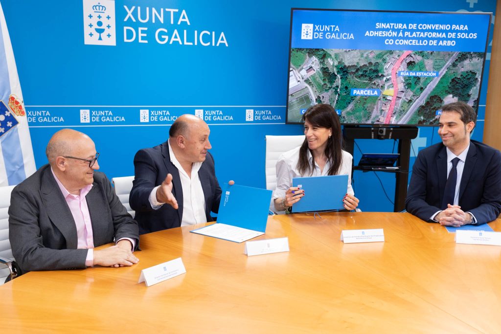 O concello de Arbo únese ao programa da Xunta para mobilizar solos de titularidade municipal para a construción de vivenda protexida