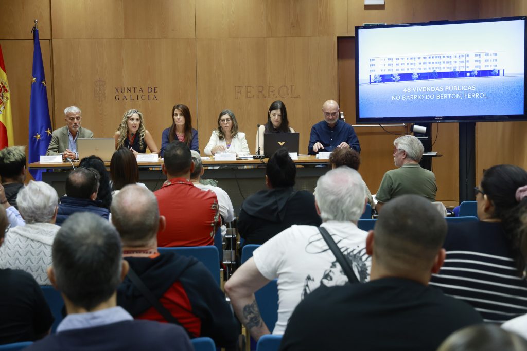 A Xunta adxudica provisionalmente 48 vivendas públicas que constrúe no Bertón, en Ferrol, das que o 40% se destinan a menores de 36 anos