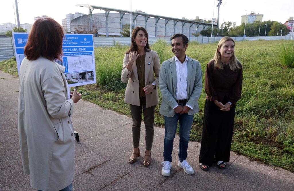 A Xunta inicia as obras de 75 novas vivendas públicas no Bertón, en Ferrol, das que o 30% se destinarán a familias de entre 36 e 45 anos con fillos