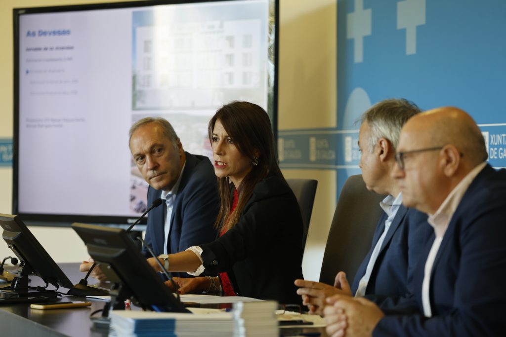 Allegue cifra en 60 M€ o investimento da Xunta en materia de vivenda en Pontevedra, onde xa están en execución 300 novos fogares
