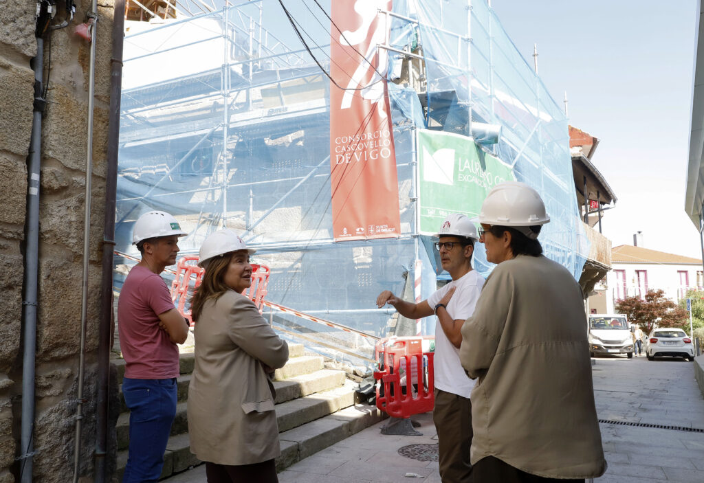O Consorcio Casco Vello avanza na rehabilitación do edificio da rúa Hortas, baixo o Castelo de San Sebastián, para sacar a concurso dúas novas vivendas