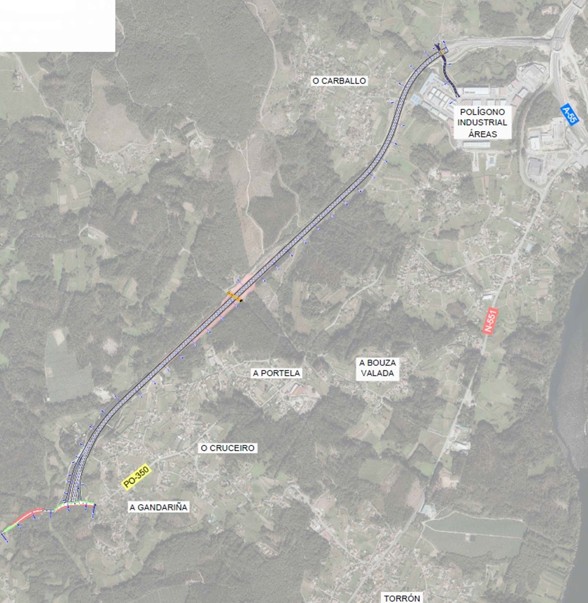 A Xunta adxudica por 16,3 M€ as obras da execución do treito da autovía Tui-A Guarda entre o enlace de Areas e a PO-350